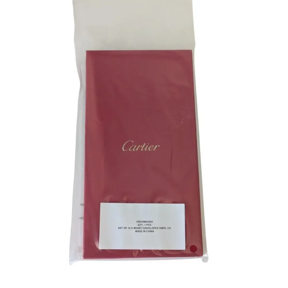 2026 Cartier Red Envelopes Lunar New Year Year of the Horse Chinese 10x Panthere